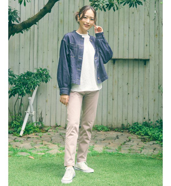 ikka「GOKU楽パンツ スリムストレート」|その他|