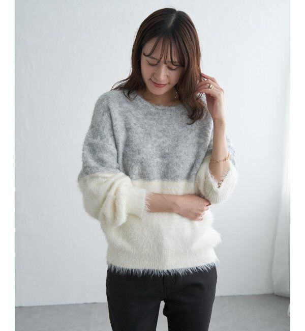 ikka「ブークレーフェザーキリカエニットＰＯ」|プルオーバー|