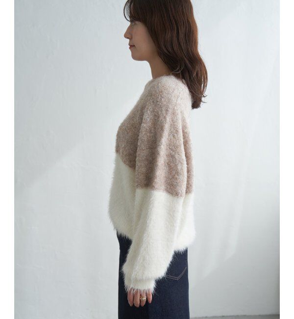 ikka「ブークレーフェザーキリカエニットＰＯ」|プルオーバー|