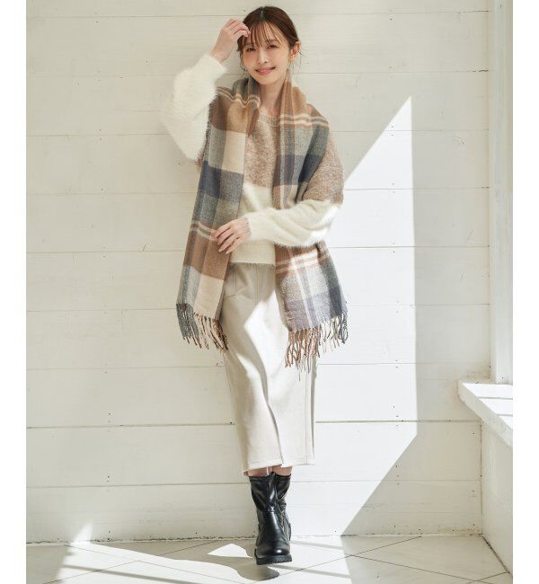 ikka「ブークレーフェザーキリカエニットＰＯ」|プルオーバー|