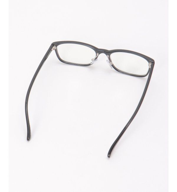 ikka「伊達スクエア型ブルーライトカット」|サングラス|