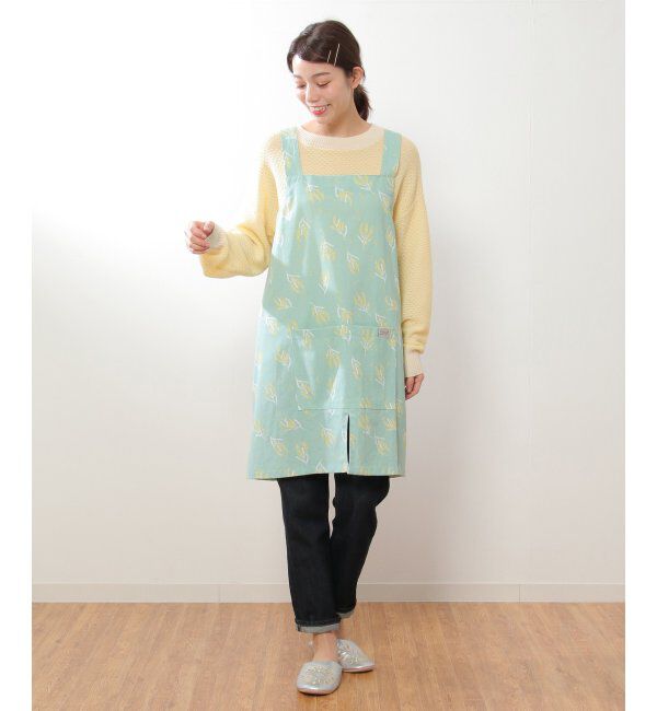 Lbc with Life「ミトン付きエプロン」|食器・キッチングッズ|イエローケイ