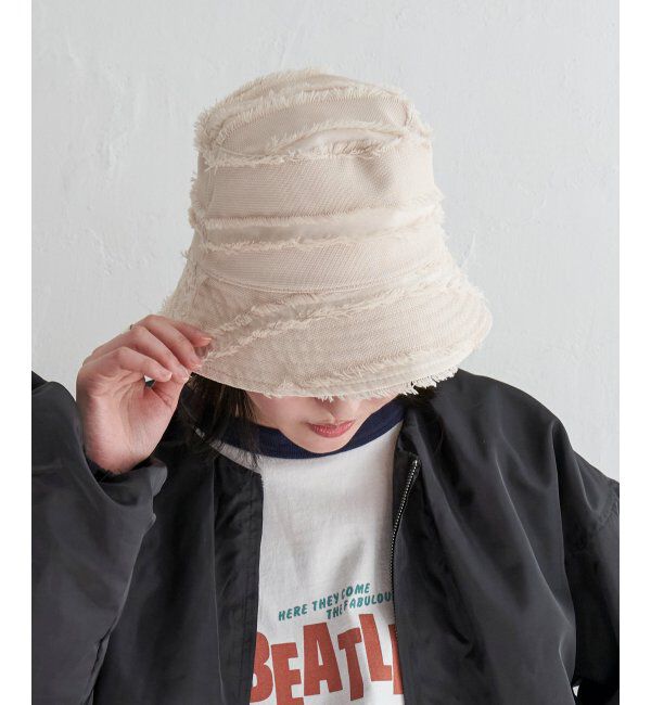 VENCE share style「2WAYフリンジバケットハット」|その他|
