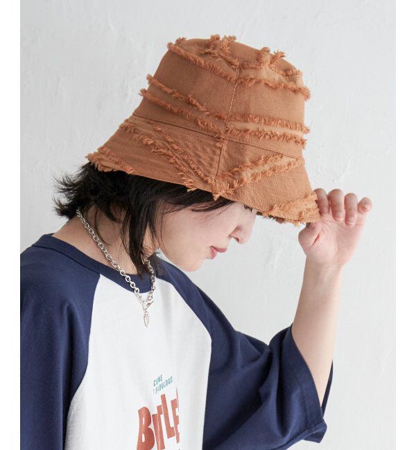 VENCE share style「2WAYフリンジバケットハット」|その他|