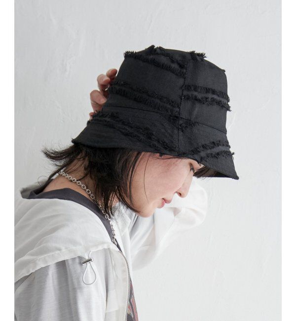 VENCE share style「2WAYフリンジバケットハット」|その他|