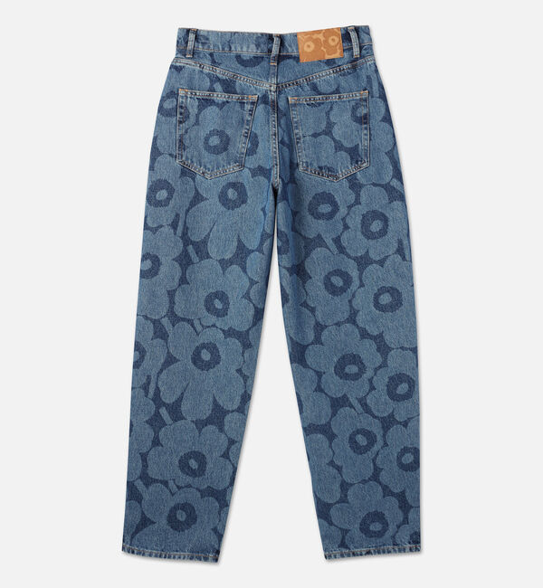 Marimekko「Maridenim Barrel Unikko ジーンズ」|チノ|
