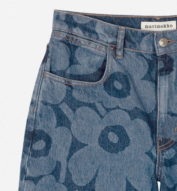 Marimekko「Maridenim Barrel Unikko ジーンズ」|チノ|