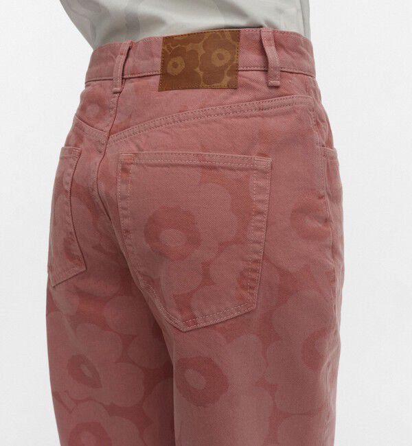 Marimekko「Maridenim Barrel Unikko ジーンズ」|チノ|