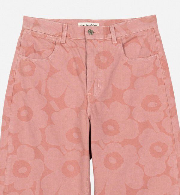 Marimekko「Maridenim Barrel Unikko ジーンズ」|チノ|