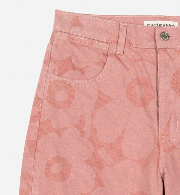 Marimekko「Maridenim Barrel Unikko ジーンズ」|チノ|