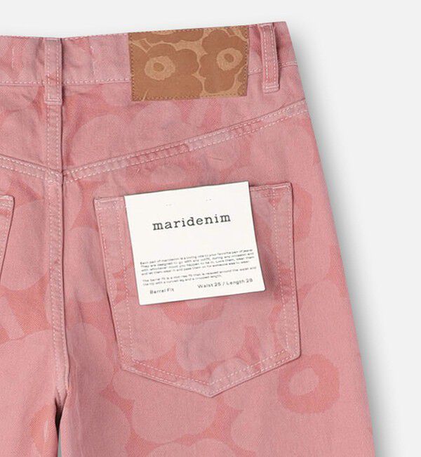 Marimekko「Maridenim Barrel Unikko ジーンズ」|チノ|