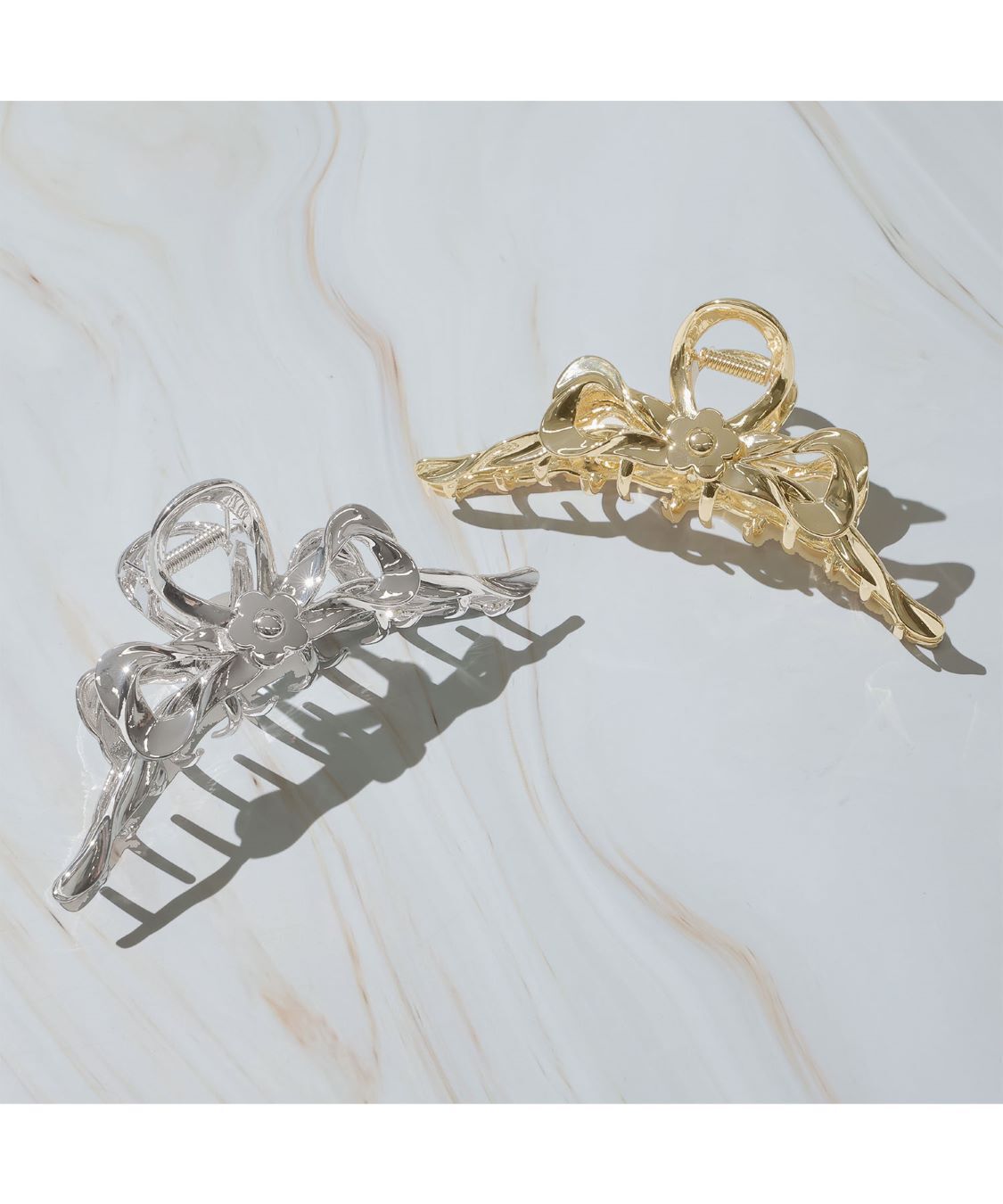 MARY QUANT「メタルビッグリボン バンスクリップ」|その他|