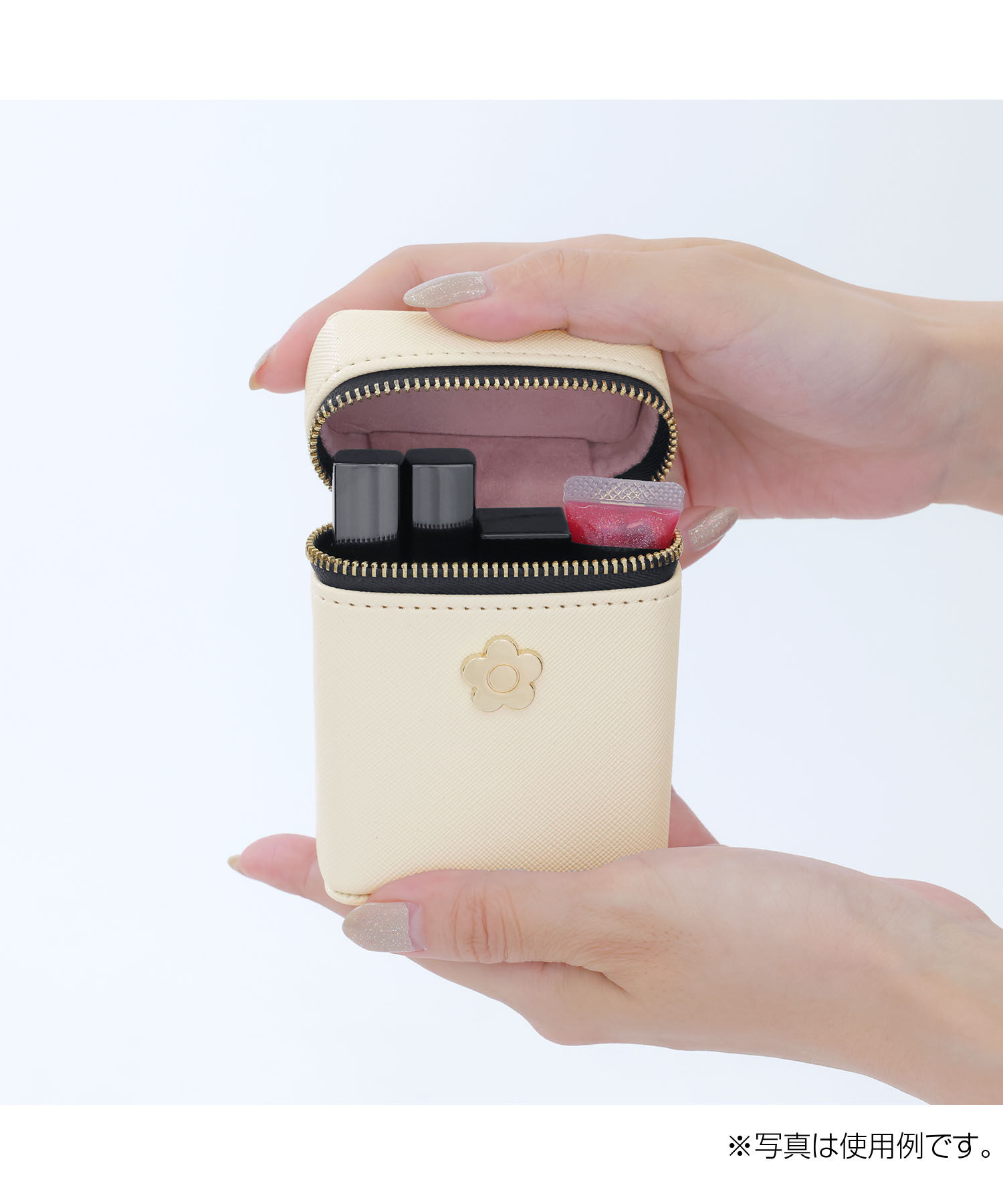 MARY QUANT「サフィアーノメタルデイジー リップケース」|ポーチ|