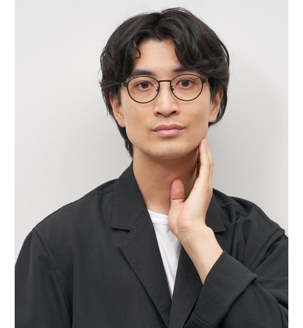  「ボストン型 メガネ 大人可愛い オフィスカジュアル /TRAD PATTERNS  レンズ交換券付」|メガネ|