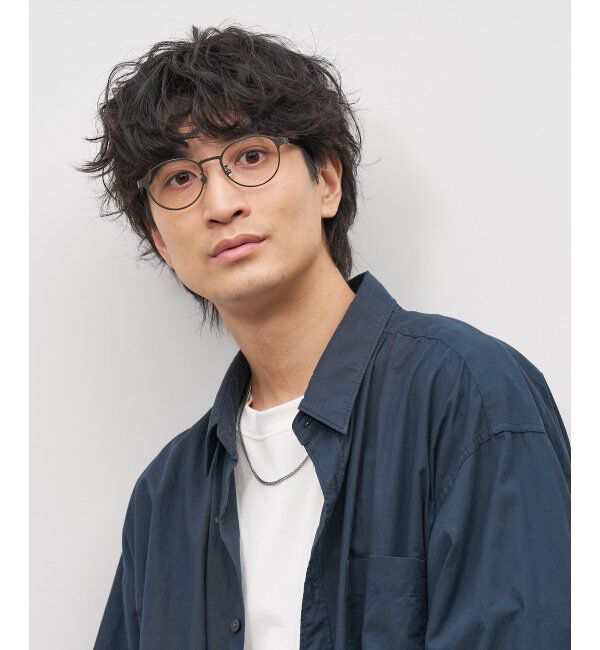  「ボストン型 メガネ 大人可愛い オフィスカジュアル /TRAD PATTERNS  レンズ交換券付」|メガネ|