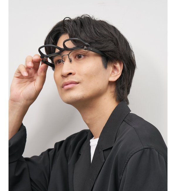  「Zoff｜メガネ｜伊達・度付きメガネ｜読書｜FLIPUP(跳ね上げ式) レンズ交換券付」|メガネ|