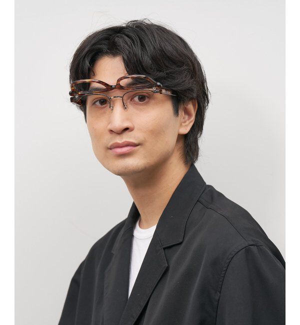  「Zoff｜メガネ｜伊達・度付きメガネ｜読書｜FLIPUP(跳ね上げ式) レンズ交換券付」|メガネ|