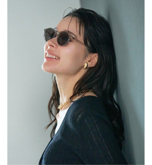  「【WEB限定】ボストン型 サングラス | カラーレンズ 軽量 トレンド 紫外線対策 UVカット ユニセックス」|サングラス|