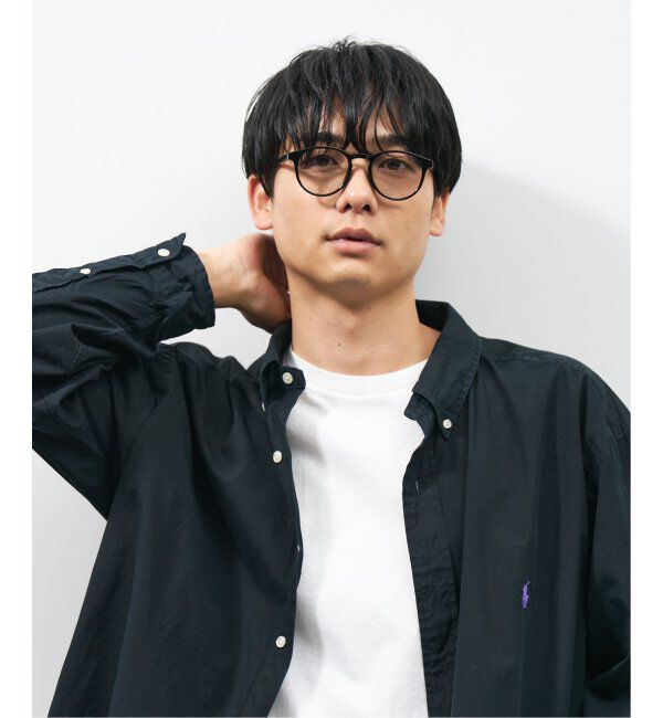  「【WEB限定】ボストン型 サングラス | カラーレンズ 軽量 トレンド 紫外線対策 UVカット ユニセックス」|サングラス|