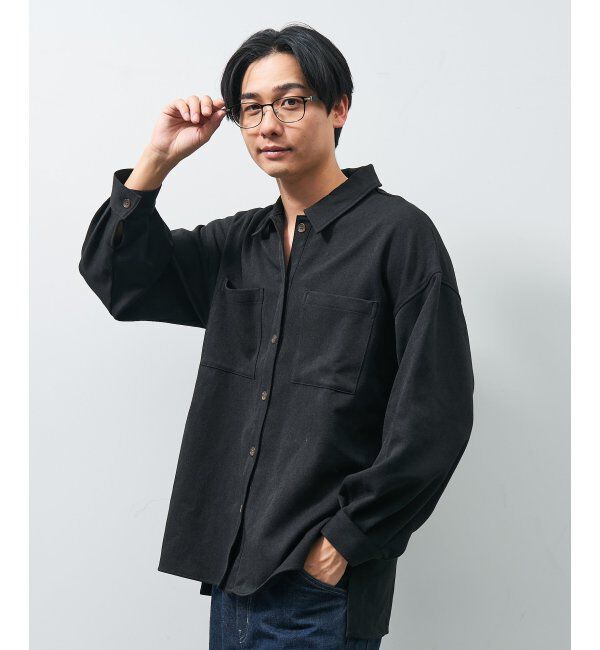  「ボストン型 メガネ | レザー調 ラバーテンプル 眼鏡 伊達メガネ 度付き CLASSIC レンズ交換券付」|メガネ|