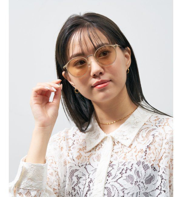  「ボストン型 サングラス｜UNITED ARROWS カラーレンズ UVカット 紫外線対策 ユナイテッドアローズ」|サングラス|