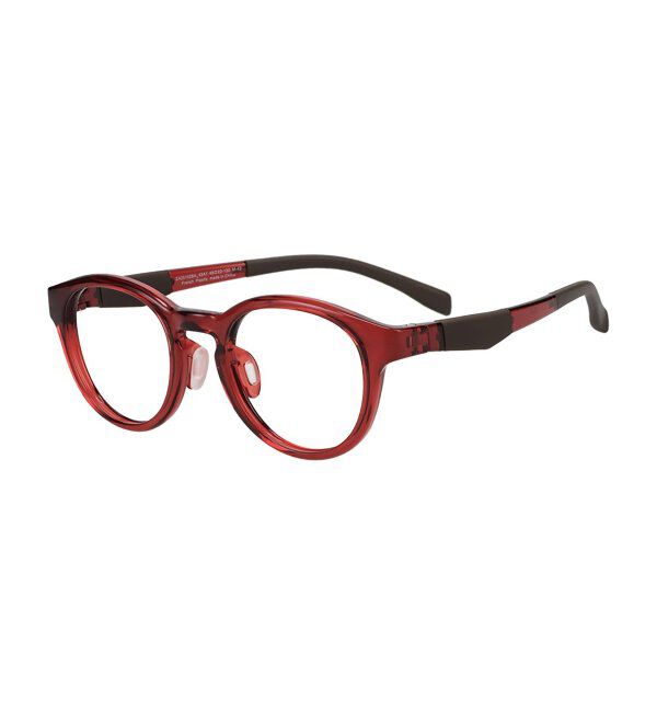  「ボストン型 メガネ【SNAP GRIP搭載】 スポーツ 運動用｜ズレ落ち防止｜伊達メガネ  レンズ交換券付」|メガネ|