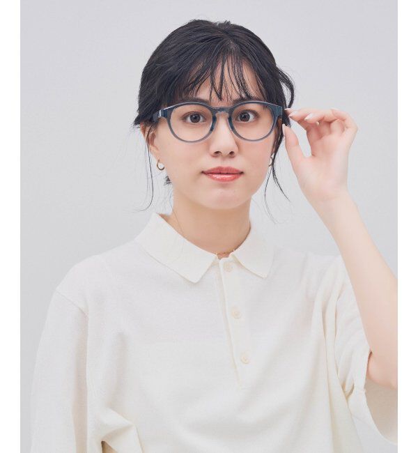  「ボストン型 メガネ【SNAP GRIP搭載】 スポーツ 運動用｜ズレ落ち防止｜伊達メガネ  レンズ交換券付」|メガネ|