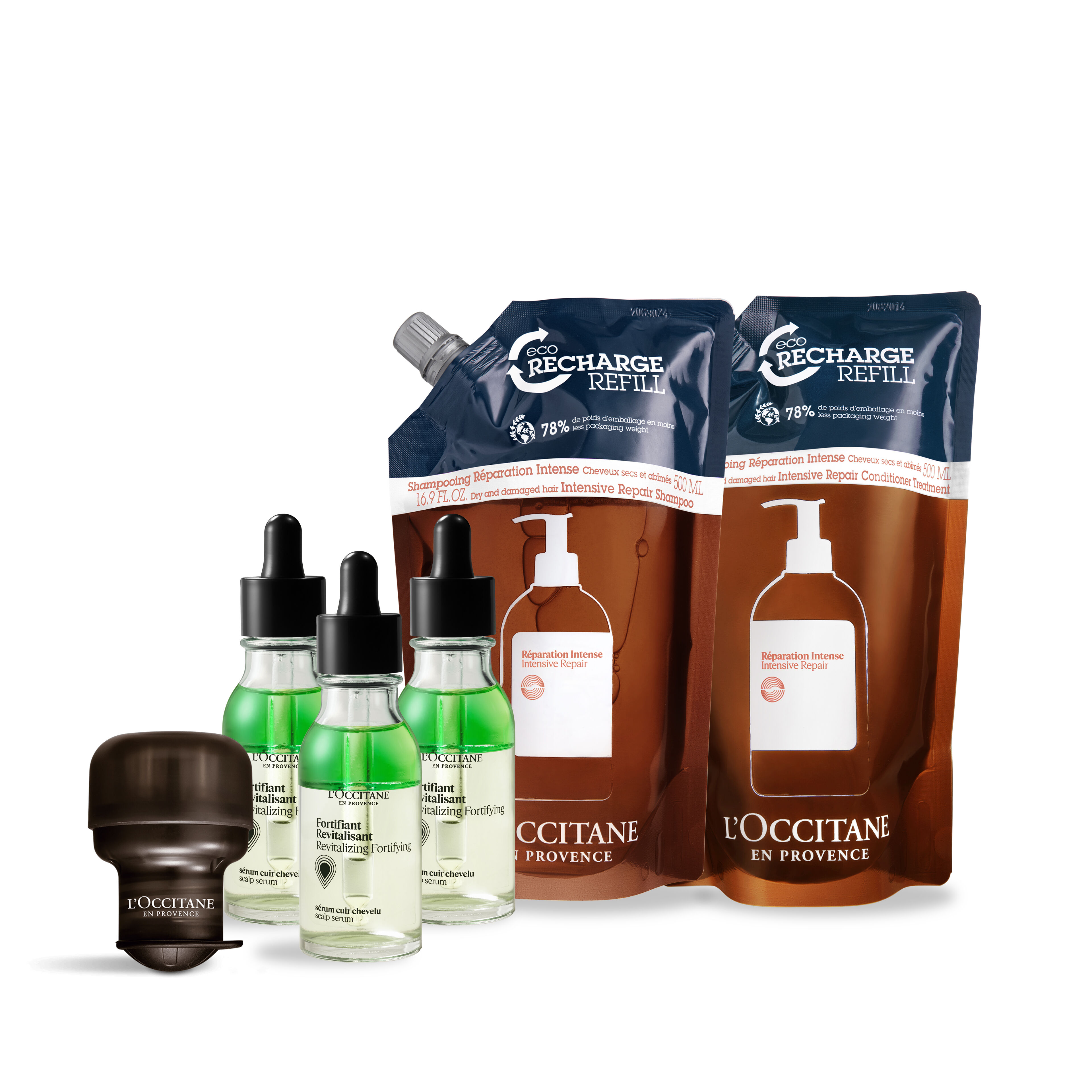 L&rsquo;OCCITANE「【期間限定】ロクシタン　育毛スペシャルレフィルキット（インテンシヴリペア）」|シャンプー|-