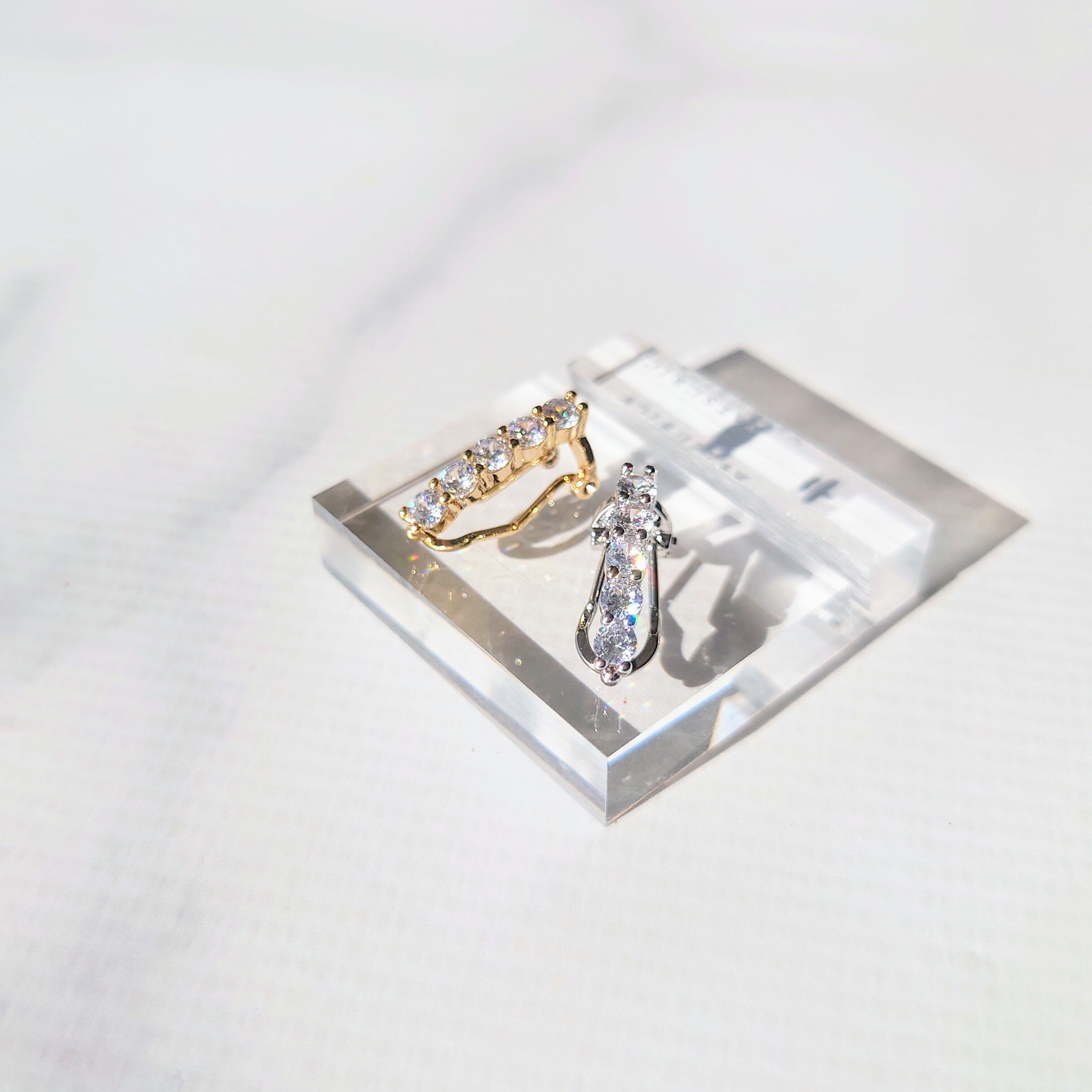 MARQUISE「ビジューラインイヤーカフ（片耳用）」|イヤーカフ|