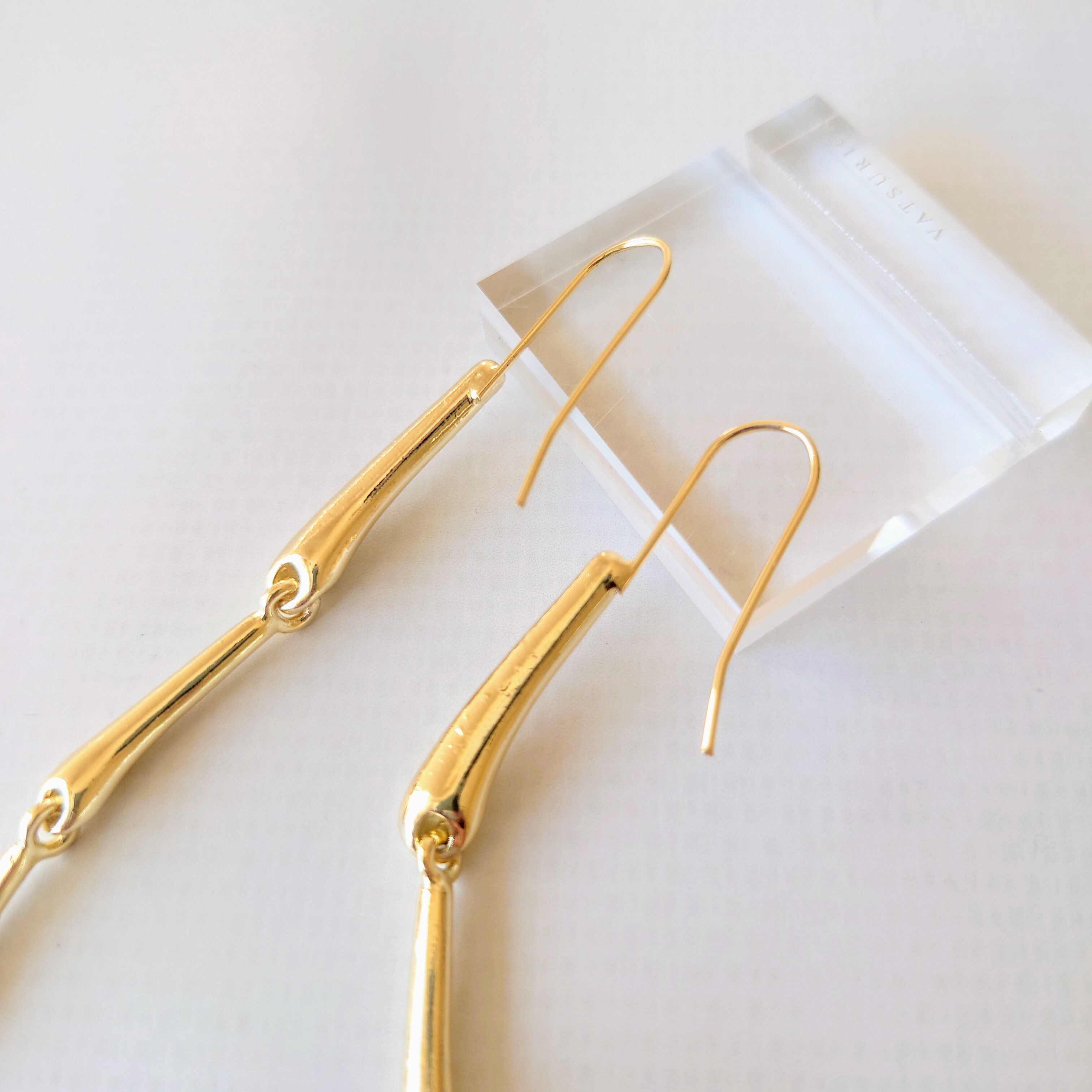  「トリプルドロップピアス」|ピアス|