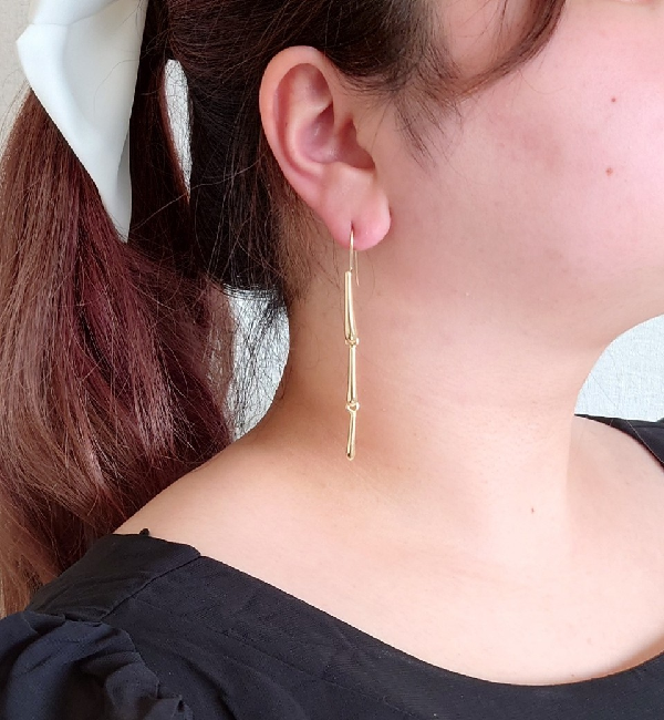  「トリプルドロップピアス」|ピアス|