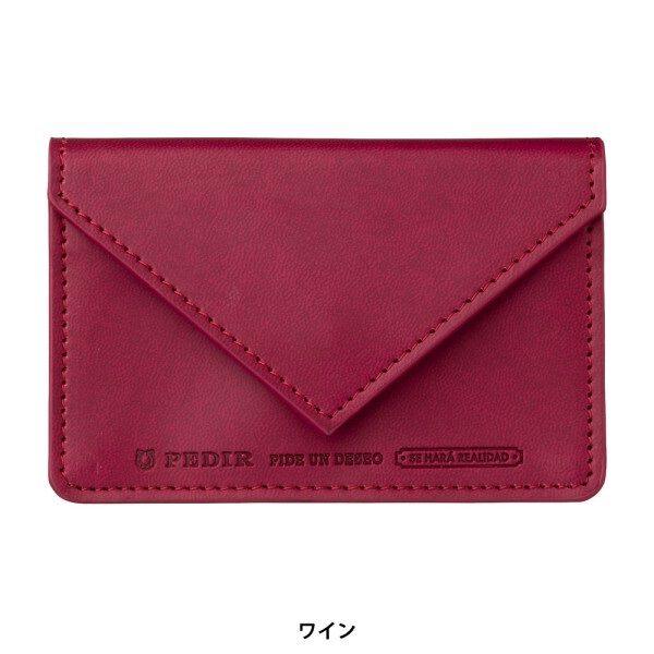 PEDIR「PEDIR(ペディール) リアコ ネームカードケース」|名刺入れ・カードケース|ワイン