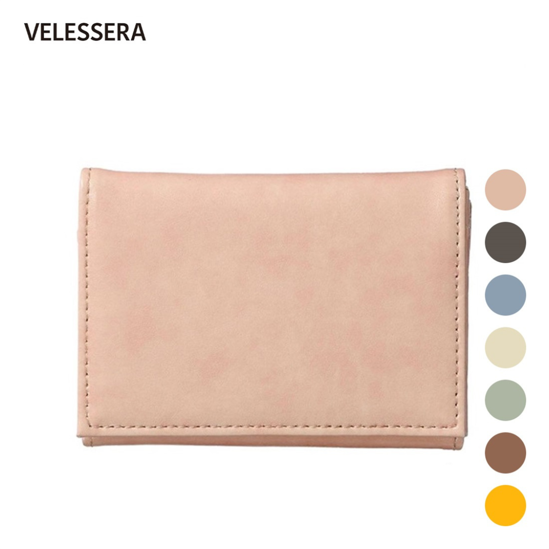 Velessera「名刺ケース／ウ゛ェレセラ」|名刺入れ・カードケース|ベージュ