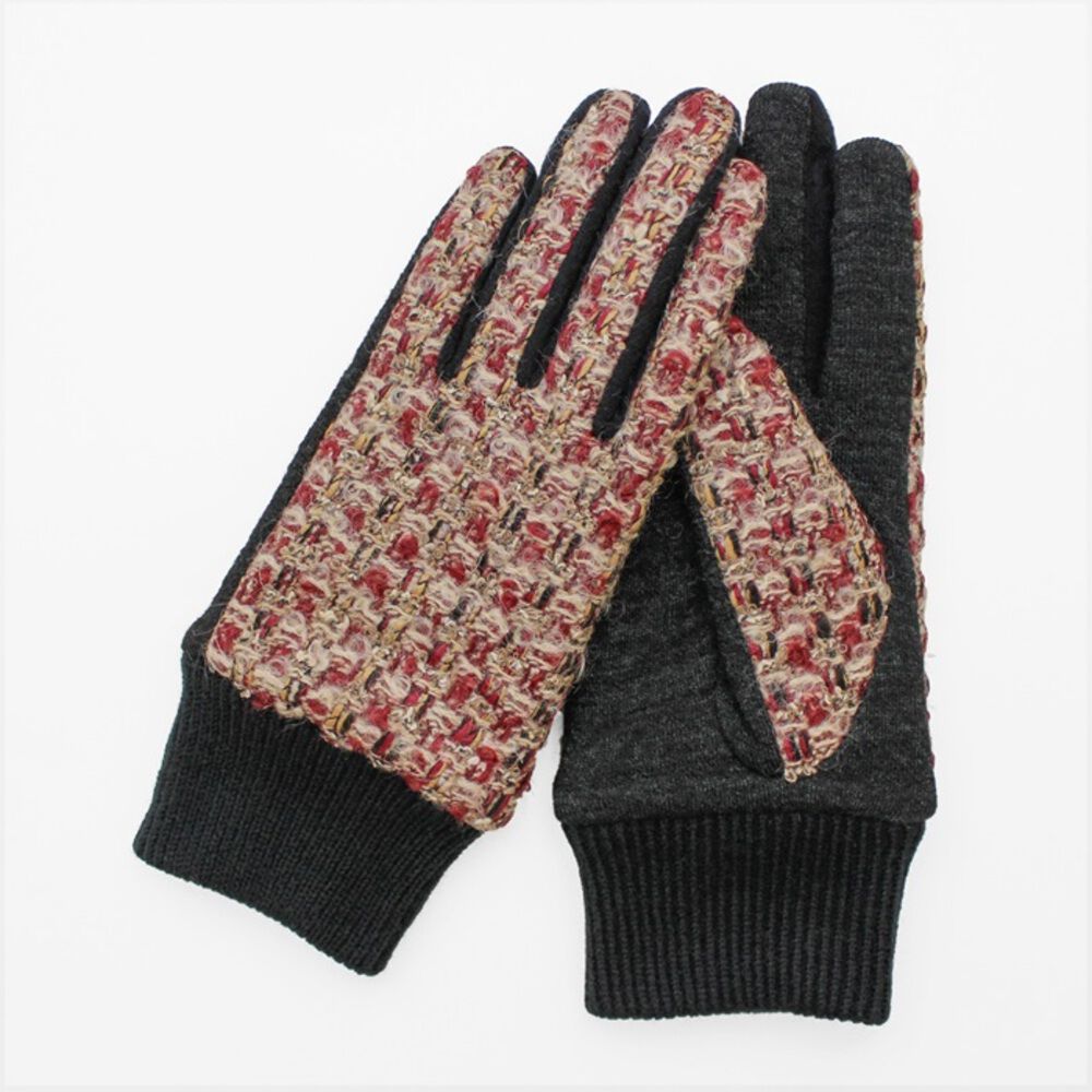 BACKYARD FAMILY「クロダ 手袋 KURODA OB70251L8 通販 グローブ レディース かわいい 暖かい」|手袋|レッド1