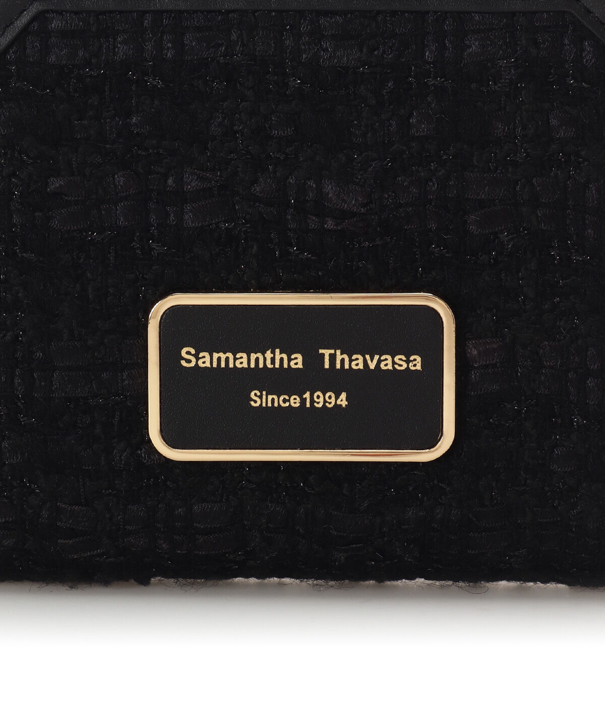 Samantha Thavasa「ファンシーツイード口金折財布」|財布|