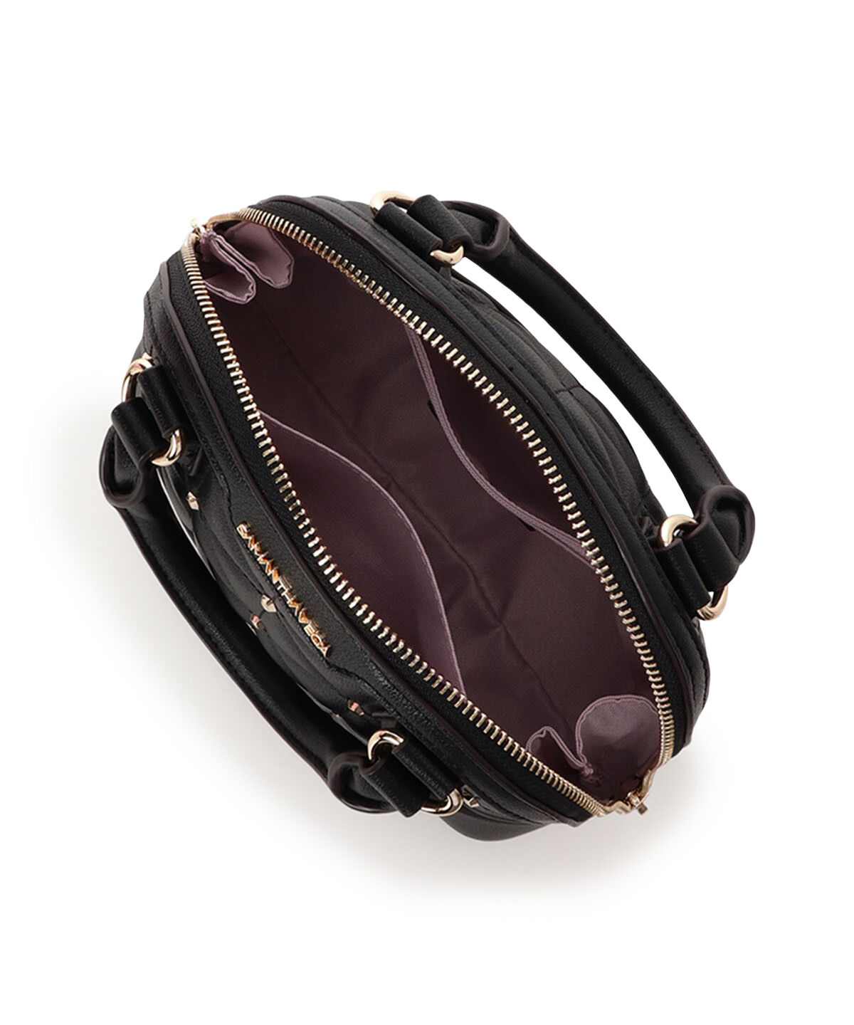 Samantha Vega「キルティングスタッズハンドバッグ（小）」|ハンドバッグ|