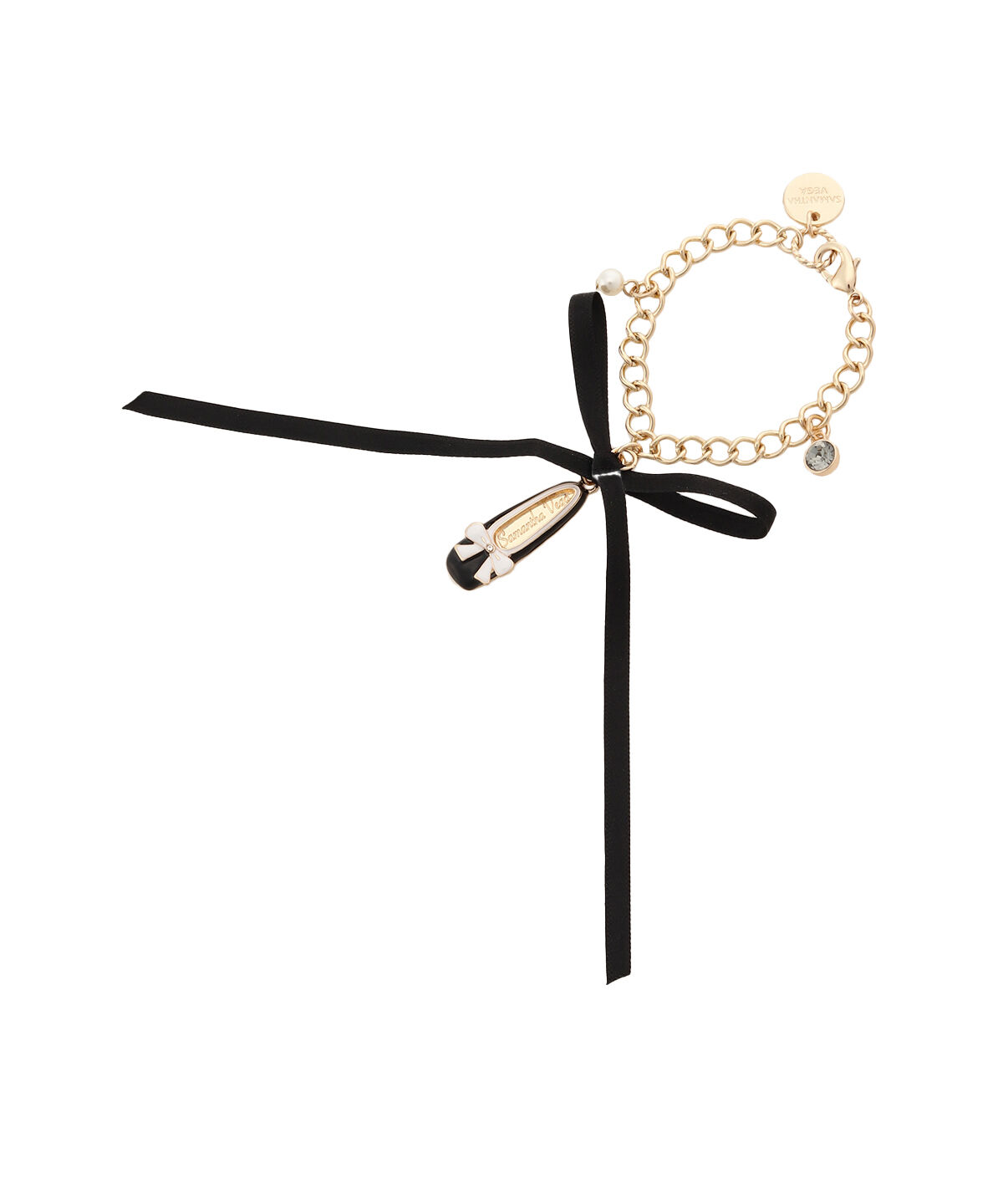 Samantha Vega「バレエシューズチャーム」|チャーム・キーホルダー|ブラック