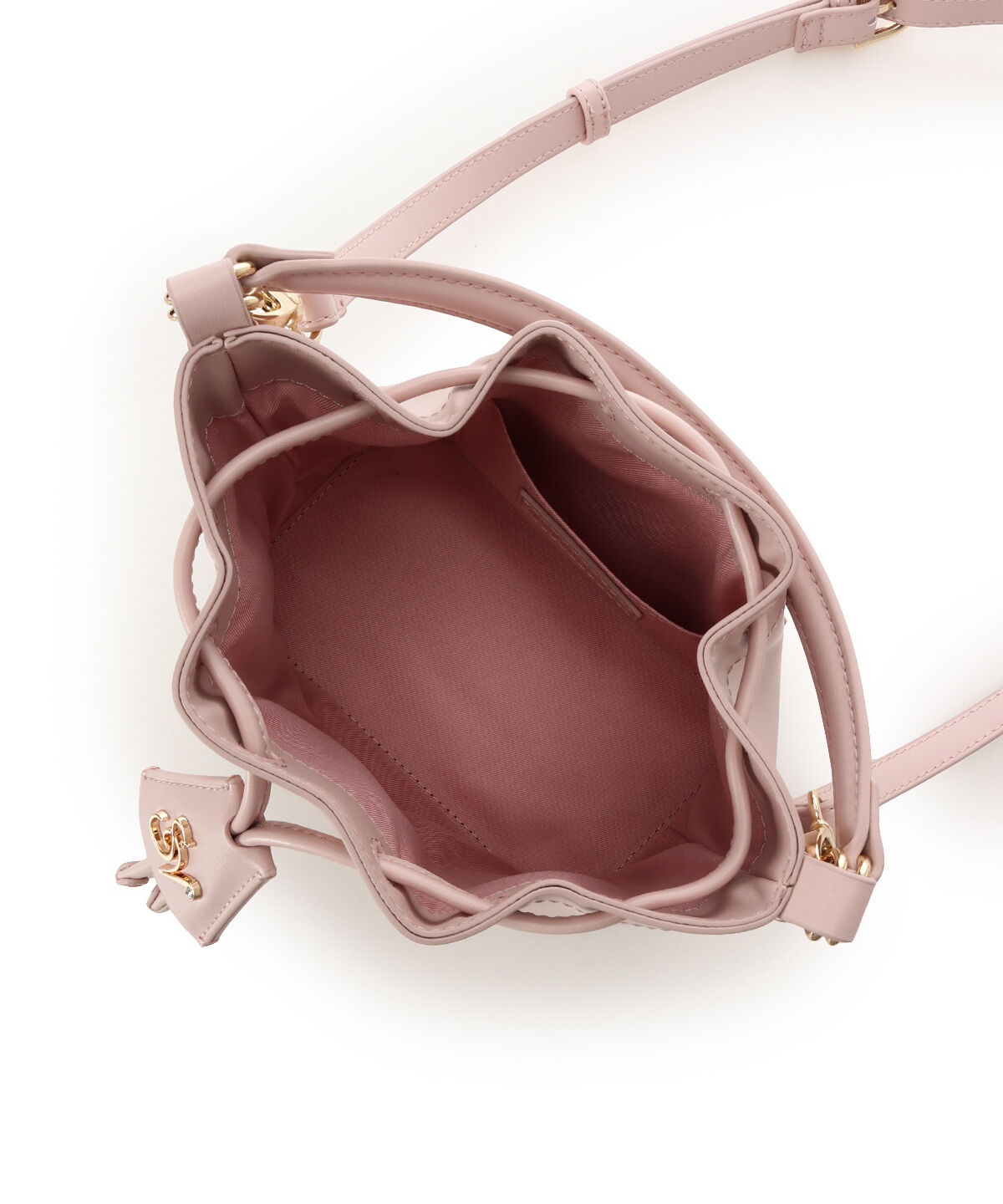 Samantha Vega「ロゴ金具巾着バッグ」|ショルダー・メッセンジャー|