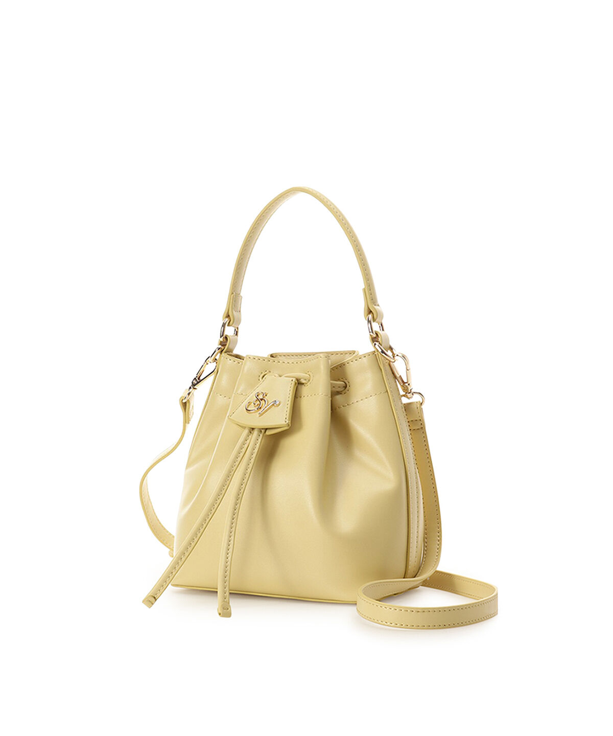 Samantha Vega「ロゴ金具巾着バッグ」|ショルダー・メッセンジャー|