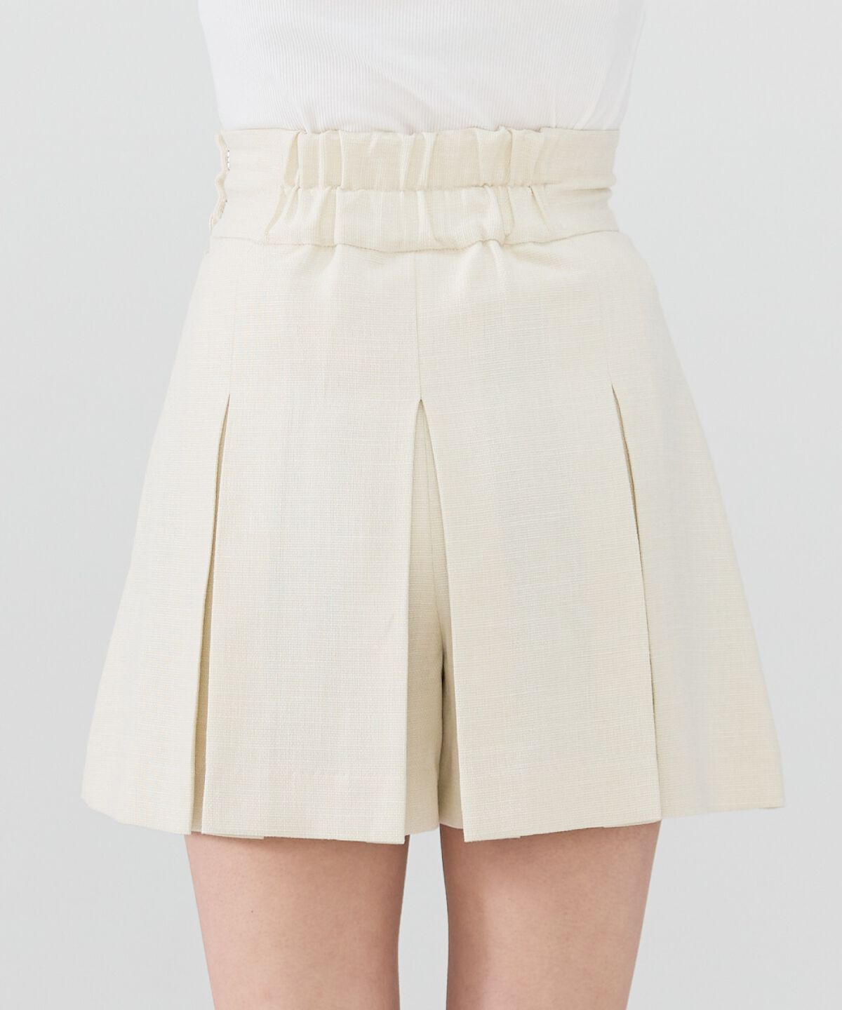 REDYAZEL「ボックスタックショートパンツ」|キュロット|