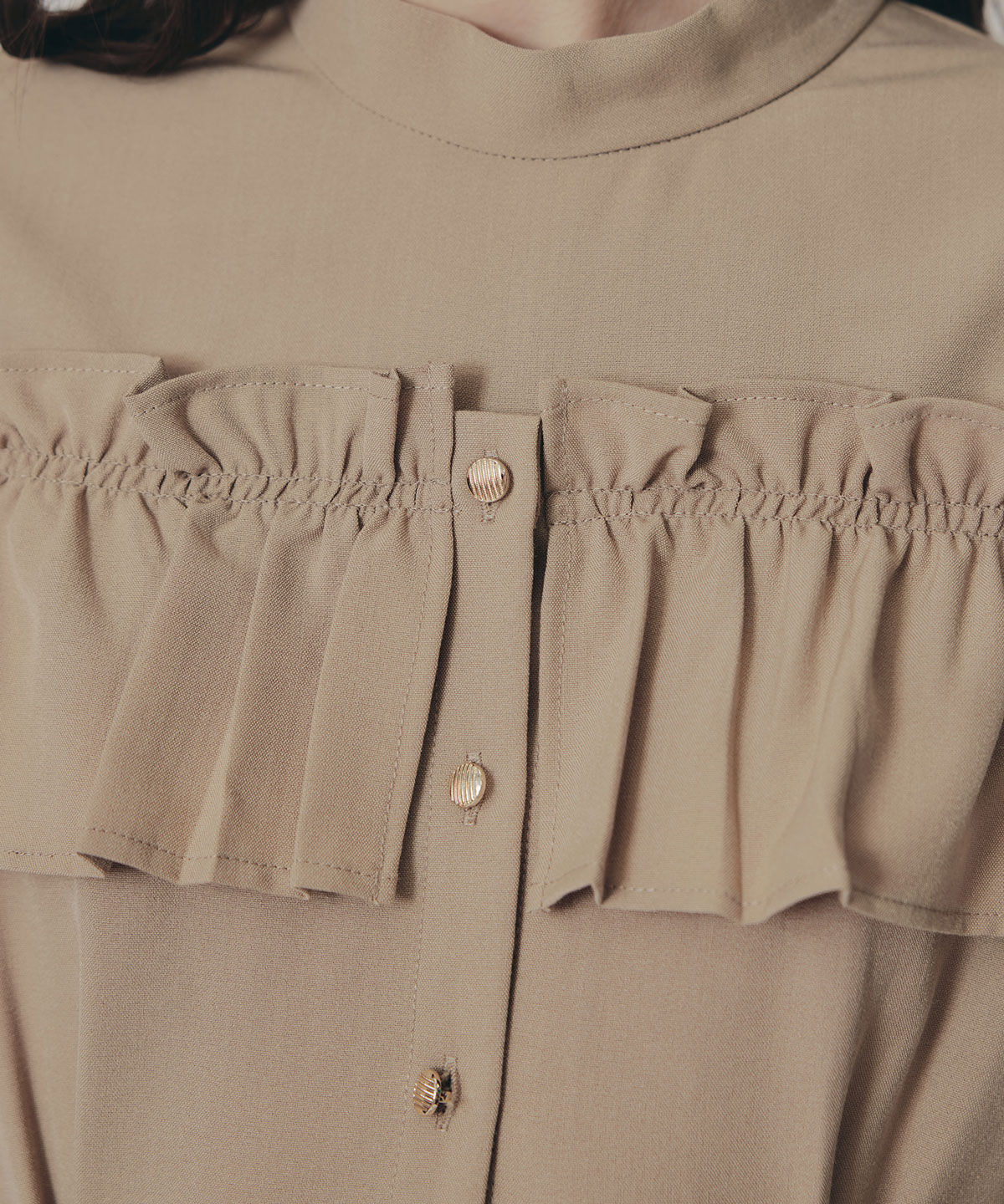 REDYAZEL「オープンショルダーフリルワンピース」|ワンピース|