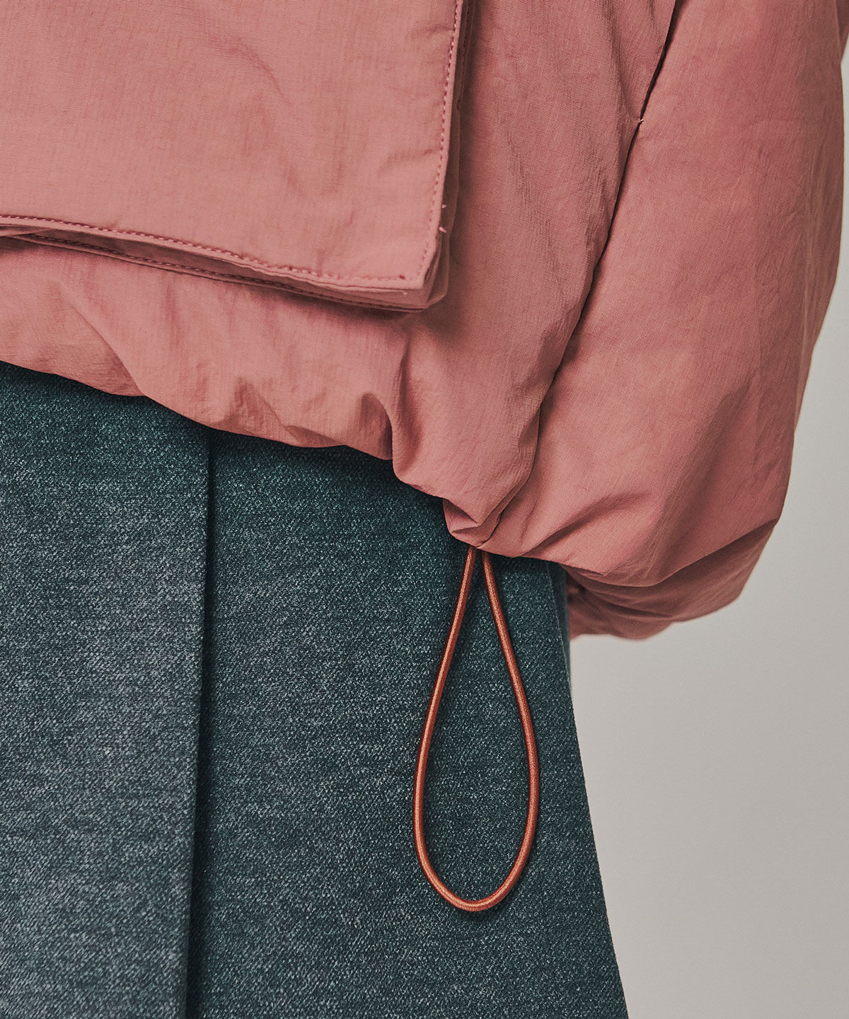 REDYAZEL「フラップポケットファイバーダウンジャケット」|ダウン|