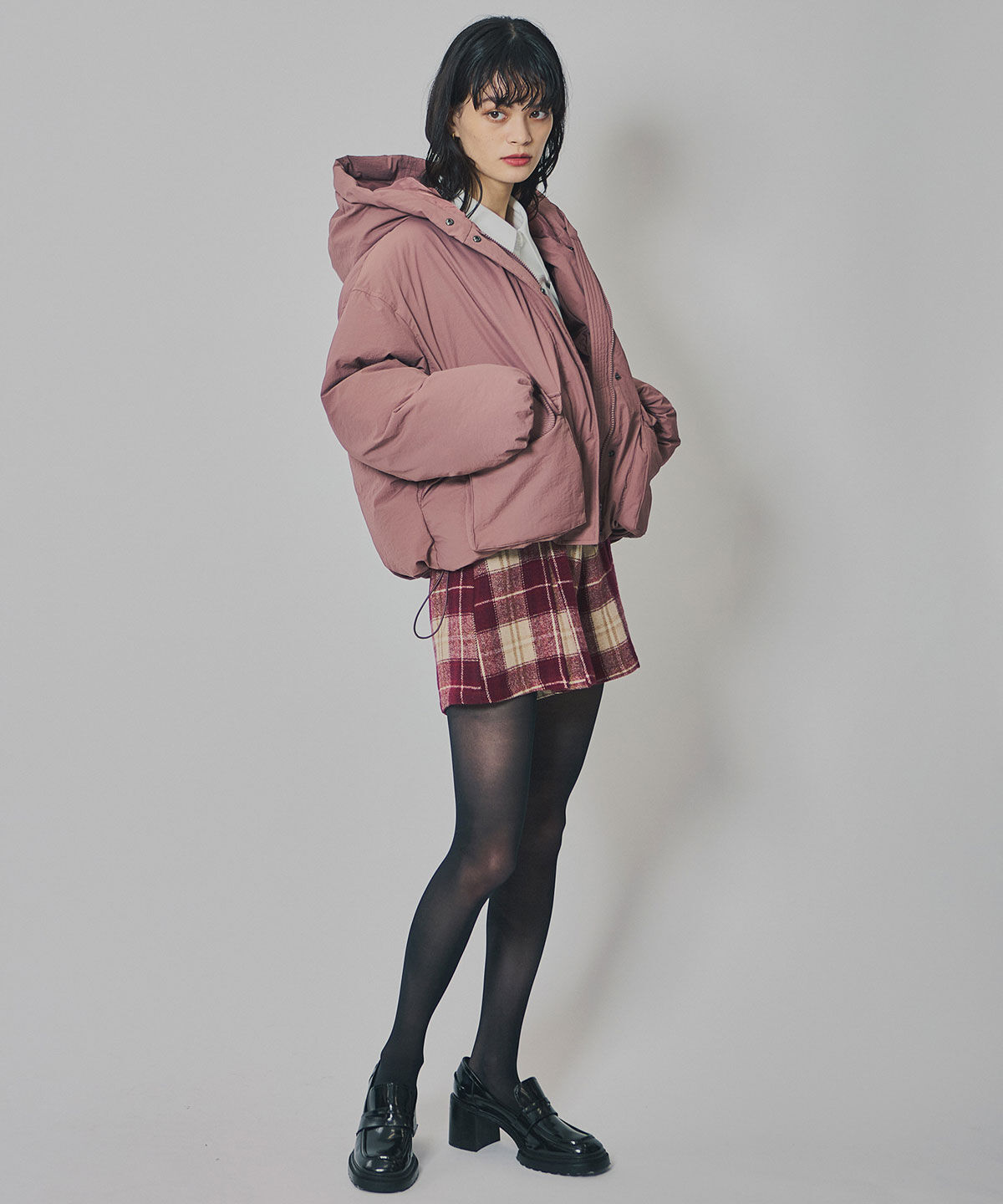 REDYAZEL「フラップポケットファイバーダウンジャケット」|ダウン|