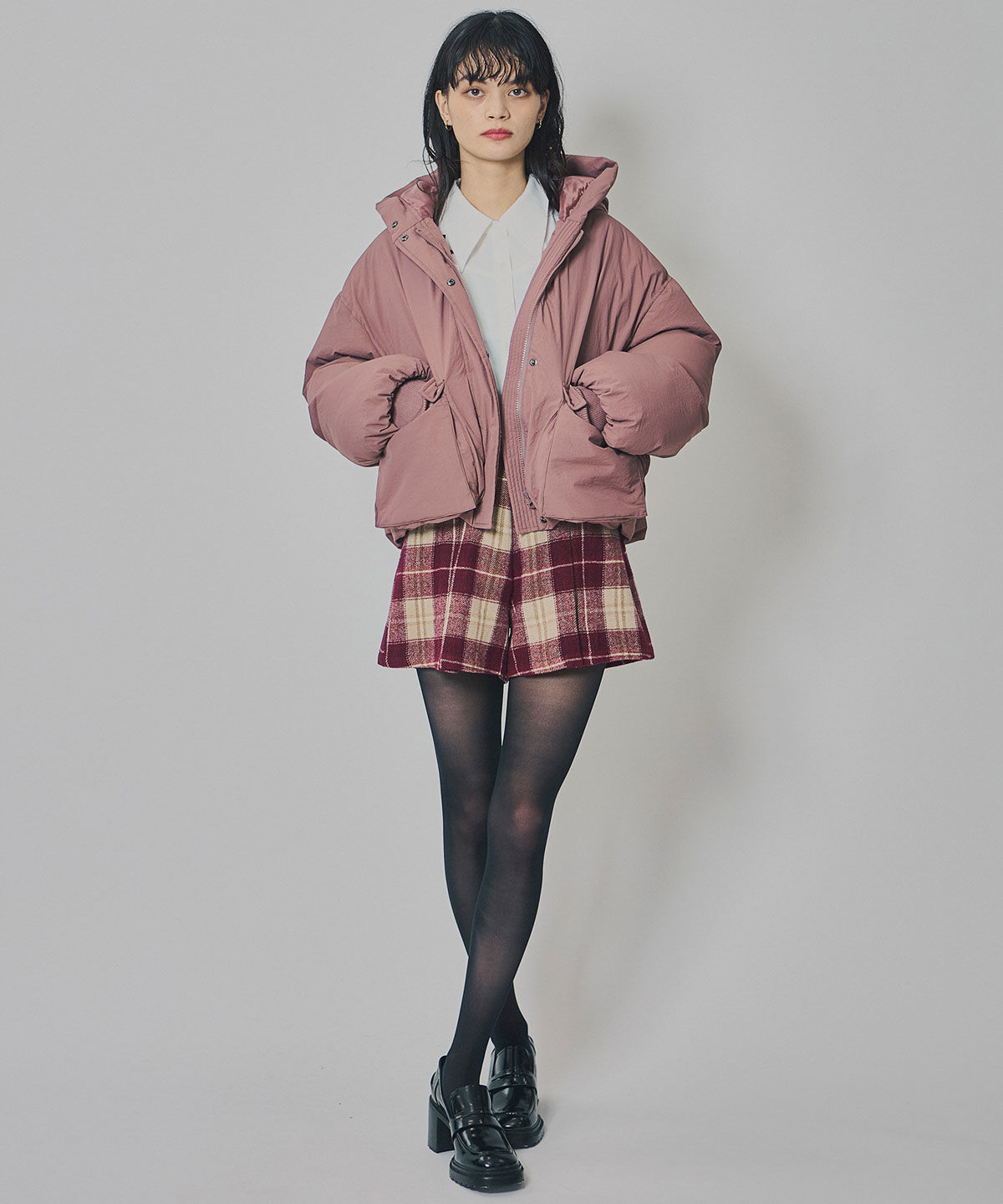 REDYAZEL「フラップポケットファイバーダウンジャケット」|ダウン|