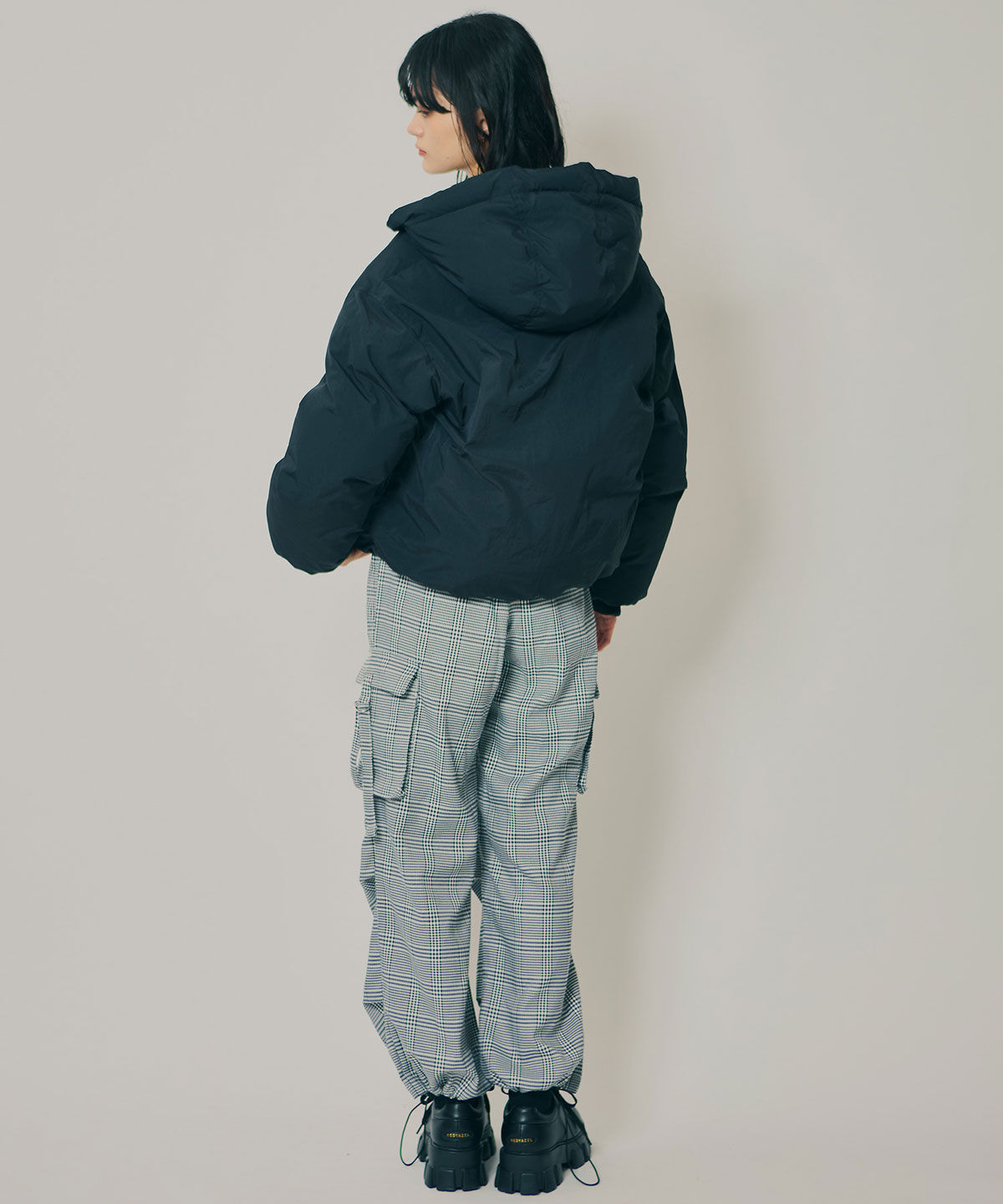 REDYAZEL「フラップポケットファイバーダウンジャケット」|ダウン|