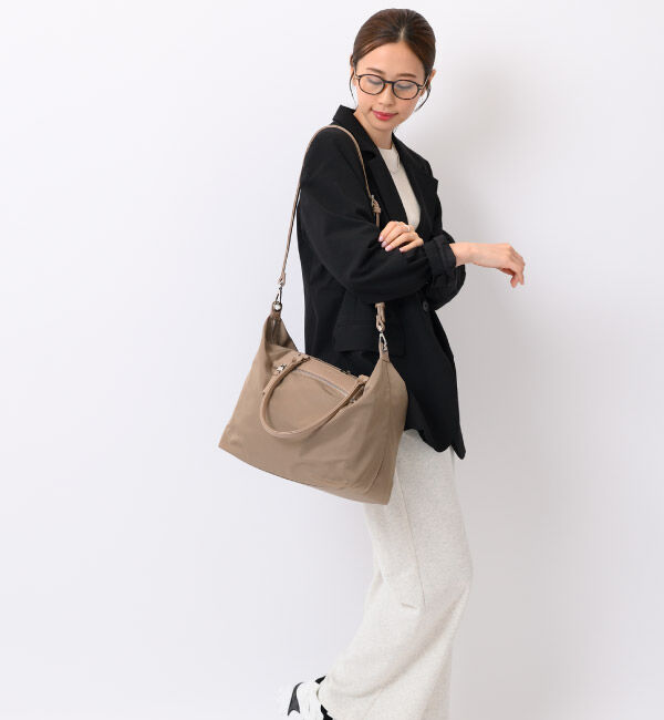 W&.Day/Night「W&.Day/Night ルノ ナイロントート A4サイズ 15582」|ショルダー・メッセンジャー|