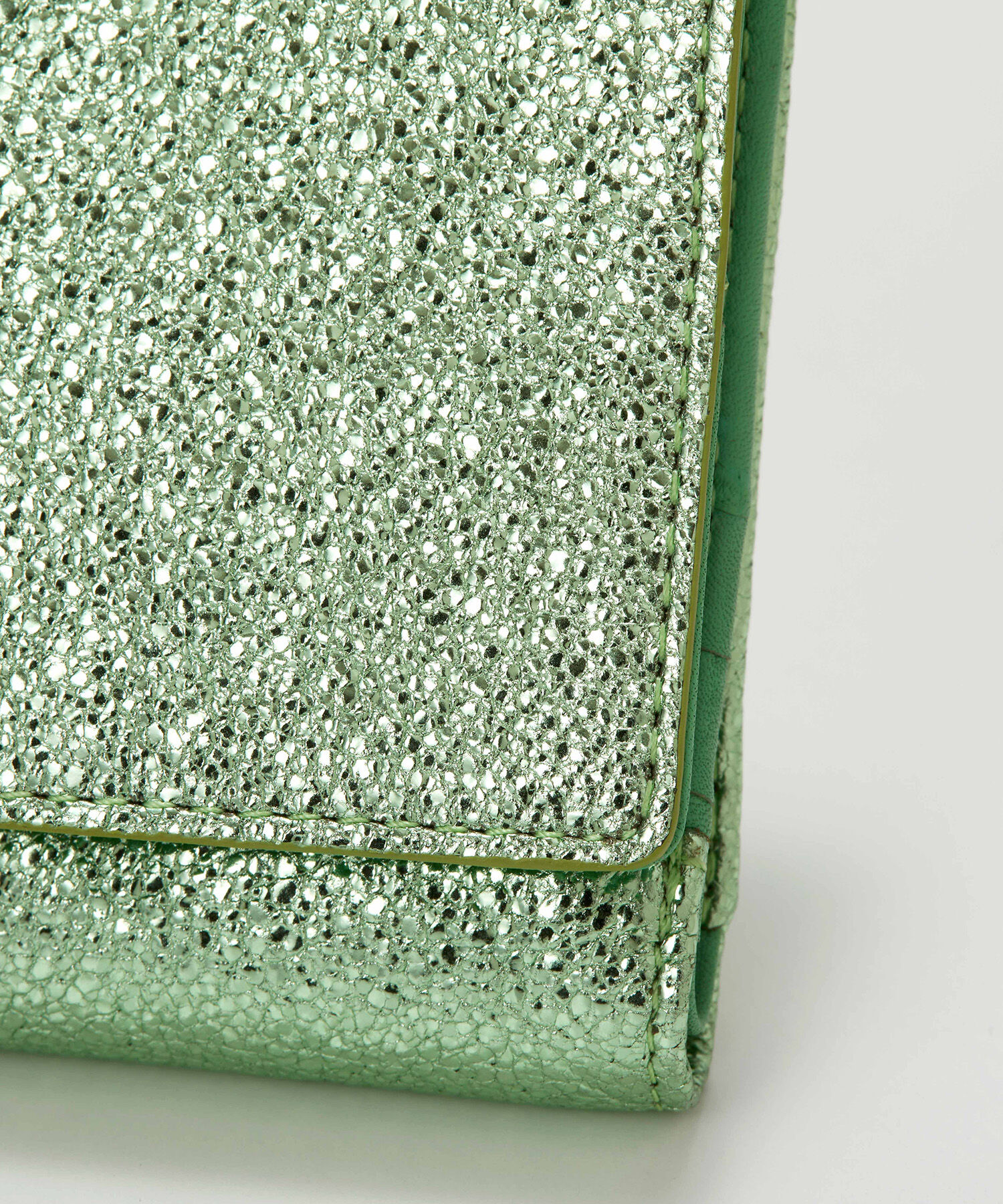 TOPKAPI BREATH「【TREASURE TOPKAPI】ウォッシュド レザー メタリック 二つ折り財布」|財布|