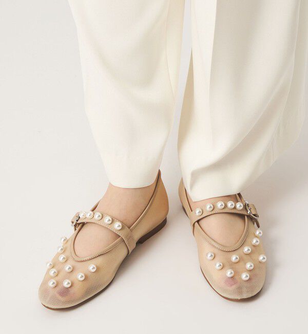 ODETTE E ODILE「パーリーメリージェーンフラット10&uarr;」|パンプス|