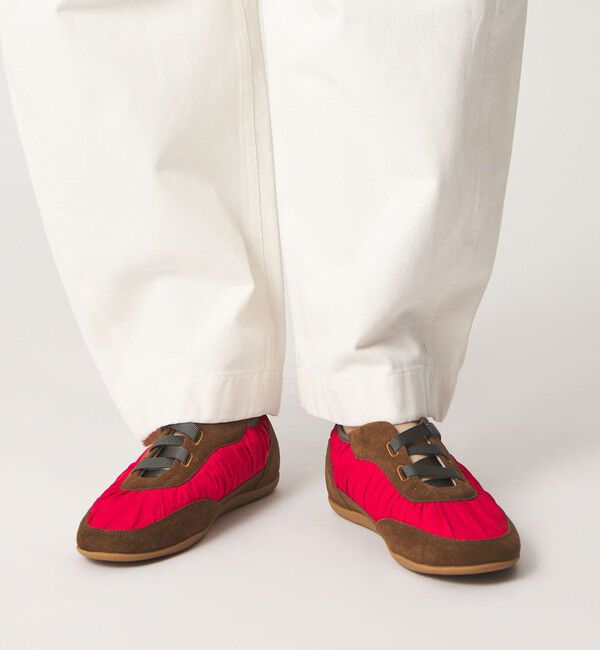 ODETTE E ODILE「ソフトギャザード スニーカー15&uarr;」|スニーカー|