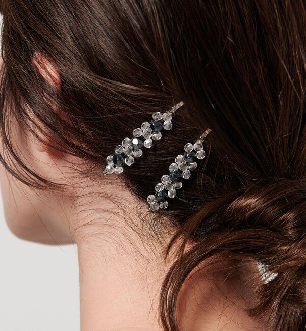 UNITED ARROWS「＜IRIS 47＞KALEID 2セット ヘアピン」|その他|WHITE